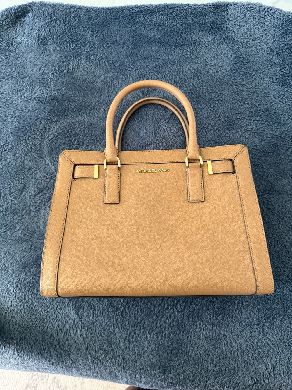 Michael Kors Tan Saffiano Leather Tote